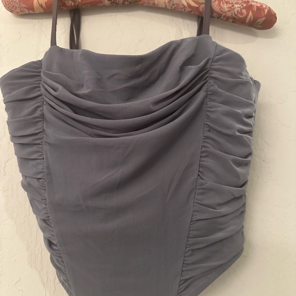 adreamly crop corset top size S sexy